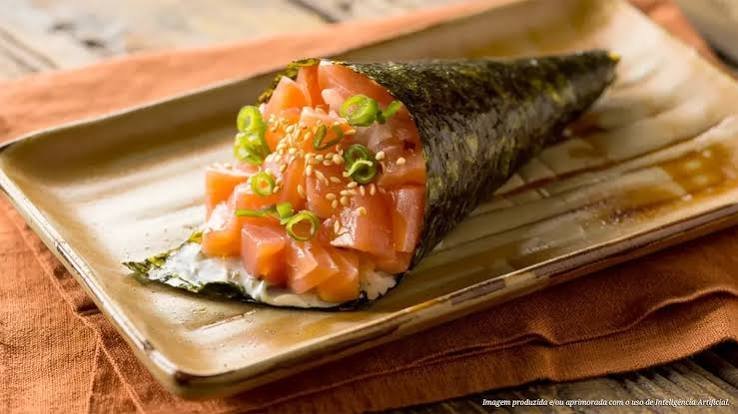 Temaki Salmão
